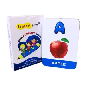 Early Concept Cards | Vehicles and Transport, Colors and Shapes, Numbers and Alphabets