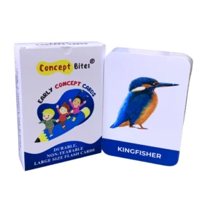 Early Concept Cards | Wild Animals, Farm and Pet Animals, Water Animals and Birds